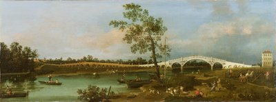 El Puente Viejo de Walton, 1755 de Giovanni Antonio Canal